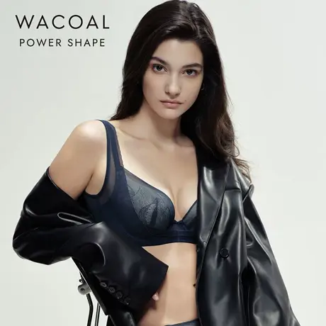 华歌尔Wacoal PS聚拢上抬侧收机能胸托文胸罩内衣女 WB38C5商品大图