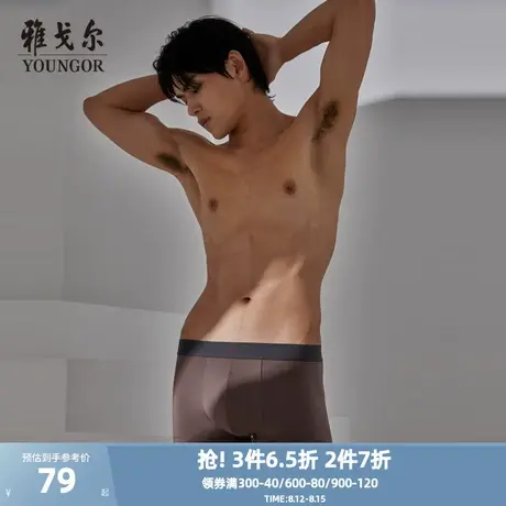 雅戈尔男士内裤平角裤组合斯文商务男士中青年商品大图