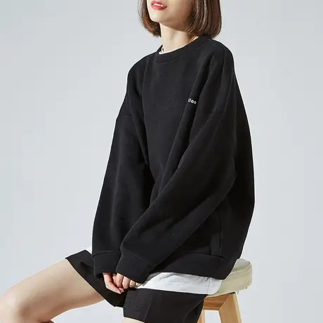 唐狮卫衣女春秋款加绒外套秋冬设计感小众韩系简约上衣ins潮流商品大图