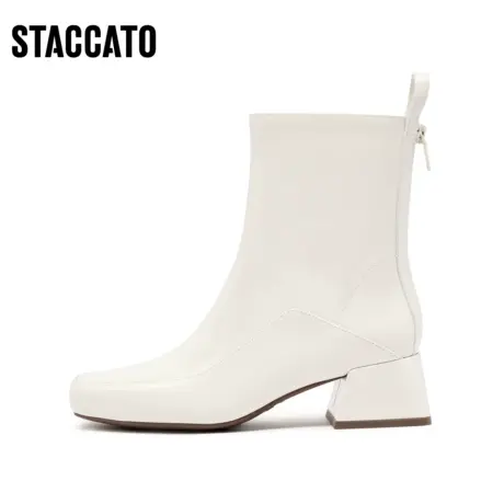 [定制小码32/大码42胖瘦脚]思加图时装靴ERI01DZ3A图片