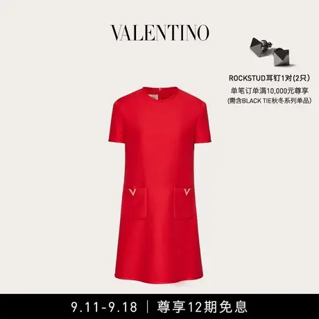【12期免息】华伦天奴VALENTINO女士 CREPE COUTURE 连衣裙图片