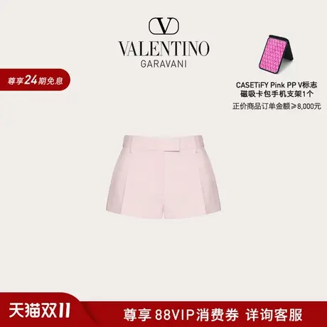 【新品】华伦天奴VALENTINO女士 TEXTURE DOUBLE CREPE 短裤图片