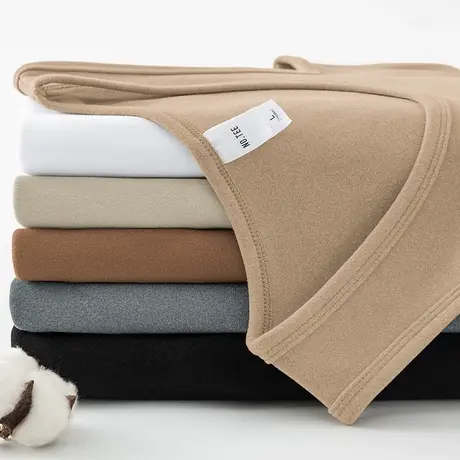 300g重磅德绒背心男秋冬保暖双面绒无袖运动健身坎肩跨栏打底马甲商品大图