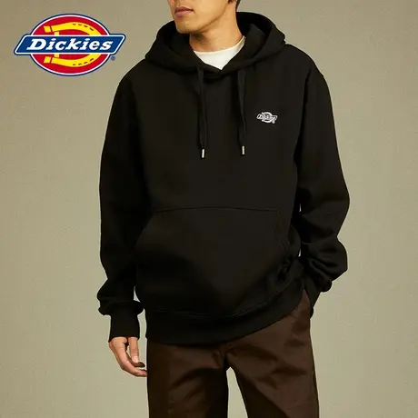 【所有女生的衣橱直播间】Dickies新款秋冬男女Logo加绒卫衣商品大图