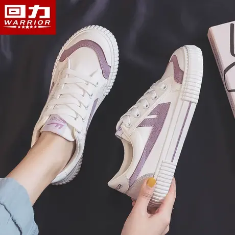 回力女鞋2021夏季新款ulzzang韩版休闲帆布鞋ins潮流春秋百搭板鞋商品大图
