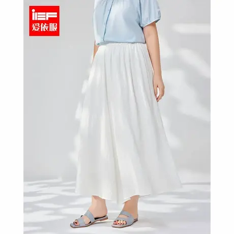 IEF/爱依服大码女装2025夏季新款法式温柔休闲慵懒宽松百搭阔腿裤商品大图