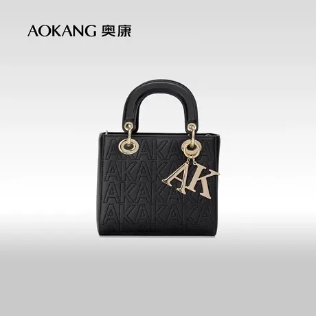 奥康女包2023春季新款斜挎百搭戴妃包手提气质高级感大牌单肩包潮商品大图