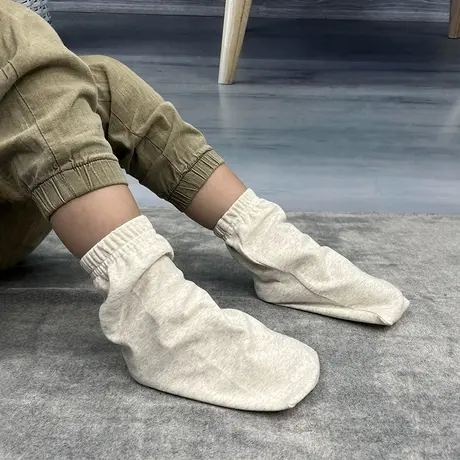 儿童宽松睡觉袜秋晚上睡觉穿的袜子女童室内袜套小孩儿睡眠袜男童商品大图