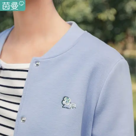 茵曼旗舰店运动棒球服女士外套2023早春季新款欧货春春小个子图片