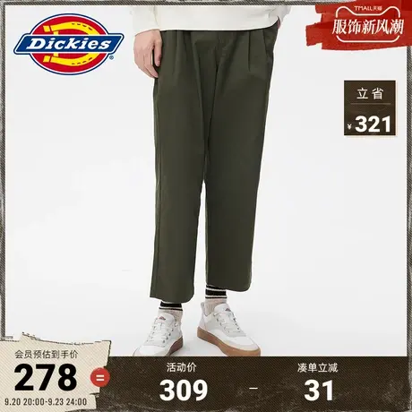Dickies商场同款秋冬工装灵感 设计版型九分裤 休闲百搭下装商品大图