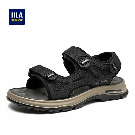 HLA/海澜之家男鞋新款春夏时尚透气运动凉鞋耐磨舒适沙滩鞋休闲商品大图