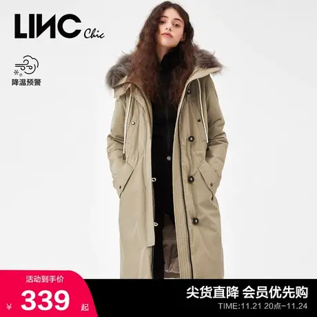 【冬羽出清合集】LINC金羽杰羽绒服冬季短中长款羽绒服面包服女图片