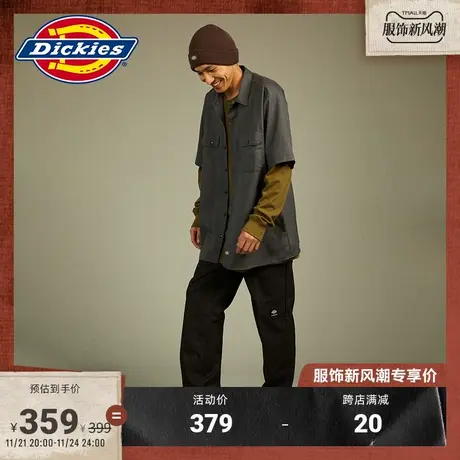 Dickies 春夏小logo休闲长裤下装 男女情侣同款图片