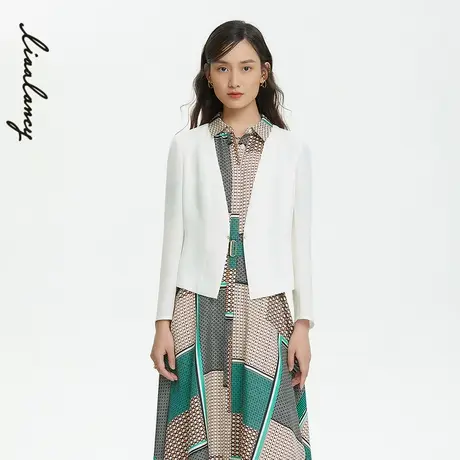 LANCY/朗姿春新款女通勤职业收腰西装外套女专柜正品商场同款奥莱图片