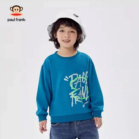 大嘴猴童装儿童春秋卫衣2023新款男童长袖中大童休闲圆领套头上衣商品大图