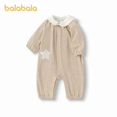 【商场同款】巴拉巴拉婴儿连体衣宝宝爬服新生儿哈衣2025新款时髦图片