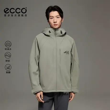 ECCOx白山联名系列 25新秋季运动休闲防风保暖外套男  EW253J022图片