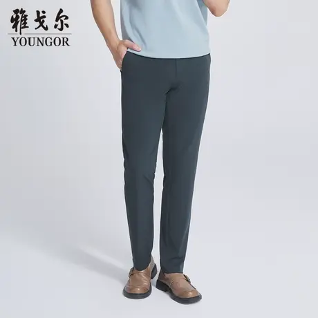 雅戈尔奥莱 商场同款男士长裤秋季新款官方商务休闲长裤男商品大图