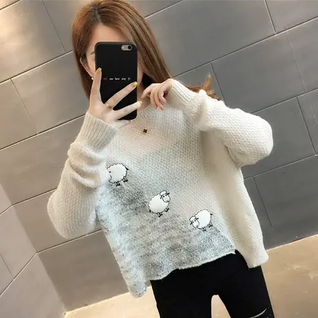 毛衣女装2023年新款秋冬季女士秋款秋装宽松外穿上衣服打底衫洋气图片