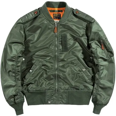 VIP新款ma1飞行员夹克男大码棒球服春秋薄款工装外套宽松飞行服潮商品大图