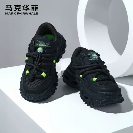 马克华菲超火老爹鞋男轮胎鞋夏季透气潮流炸街男士网面休闲运动鞋图片