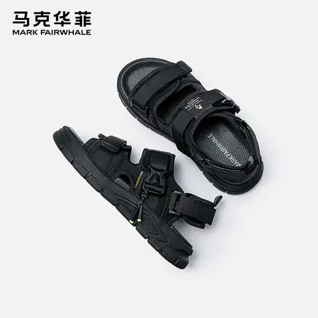 马克华菲凉鞋男户外开车男鞋夏季2025新款两用拖鞋外穿男士沙滩鞋商品大图
