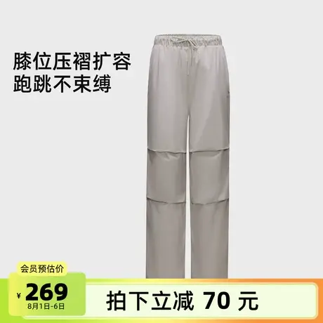 骆驼男装羽绒裤男款外穿内胆休闲裤直筒2025新款黑色工装伞兵户外商品大图