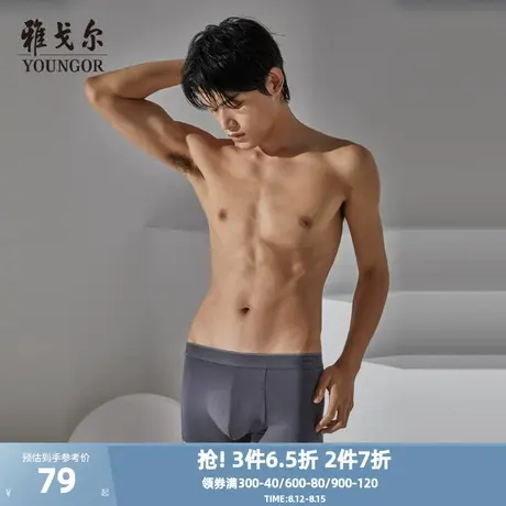 雅戈尔男士内裤平角裤组合斯文商务男士中青年商品大图