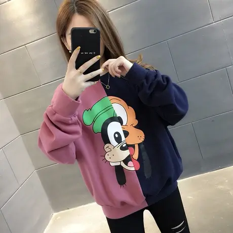 卫衣2023年新款女装韩版秋冬季秋款秋装宽松女士加厚上衣外套爆款商品大图