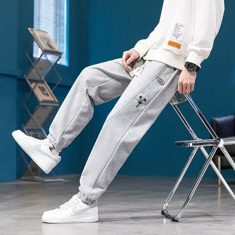 春秋季青少年长裤子13男孩初中学生休闲裤15岁大童男装运动卫裤14商品大图