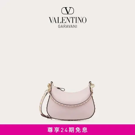 【24期免息】华伦天奴VALENTINO女士 ROCKSTUD小号小牛皮HOBO手袋商品大图