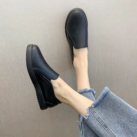 雨鞋女时尚款外穿水鞋雨靴短筒时尚防水防滑胶鞋厨房下雨天穿的鞋图片