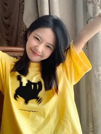 欧美hiphop潮牌T恤短袖夏季减龄洋气ins大码纯棉胖mm显瘦奶系上衣商品大图