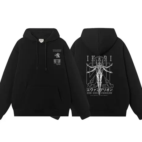 秀洛EVA福音战士13号初号机连帽外套男卫衣潮春秋冬男士衣服外衣商品大图