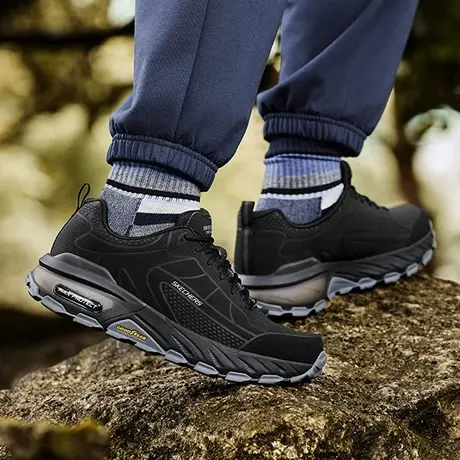 skechers斯凯奇男鞋夏耐磨登山徒步鞋舒适休闲运动鞋旅行鞋户外鞋商品大图