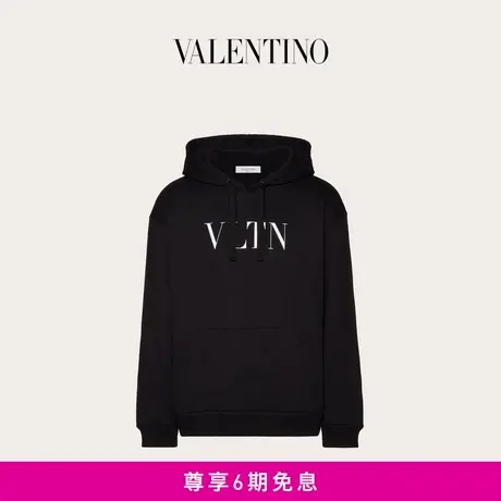 【24期免息】华伦天奴VALENTINO男士 VLTN 印花连帽卫衣图片