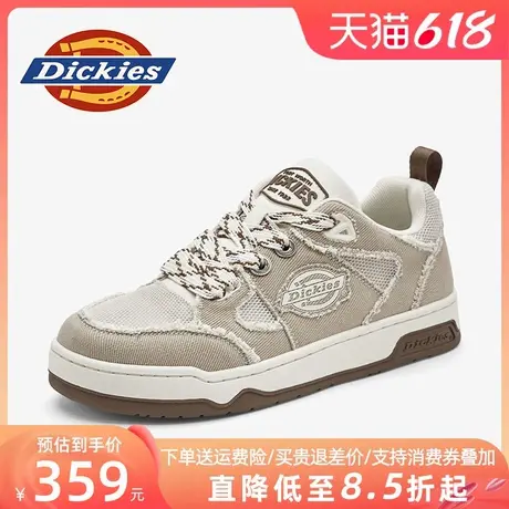 Dickies男鞋2025新款夏季鞋子透气厚底男款板鞋男士休闲鞋面包鞋商品大图