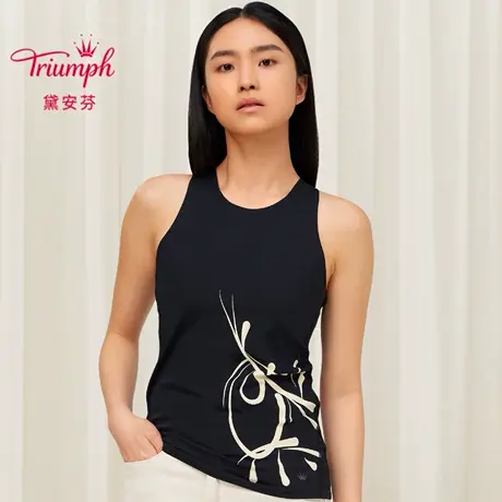 Triumph/黛安芬家居服女无袖背心式亲肤舒适休闲吊带86-243商品大图