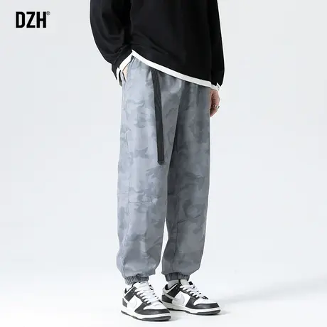 男士迷彩裤男款oversize裤子潮牌男休闲裤春夏款男裤潮牌束脚裤男商品大图