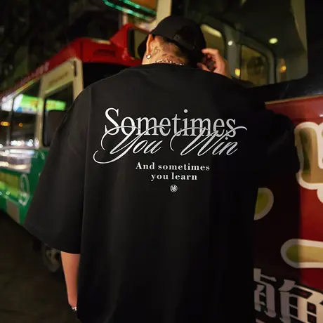 Nuthink美式街头宽松字母t恤男短袖潮牌潮流国潮大码半袖男款春季图片