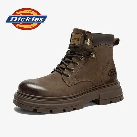 Dickies马丁靴男款秋季靴子2025新款男鞋英伦户外男士高帮工装靴商品大图