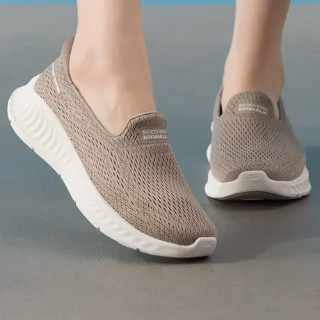 Skechers斯凯奇休闲鞋女鞋2025夏季新款轻便缓震一脚穿运动健步商品大图