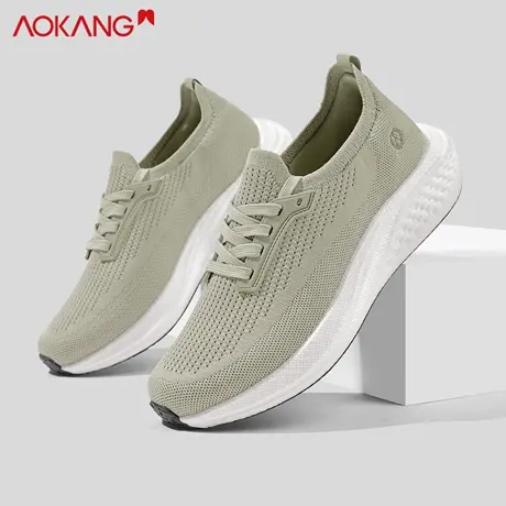 奥康正品2026春季新款简约风纯色百搭懒人鞋轻薄透气软底舒适便鞋商品大图