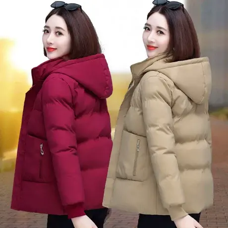 恋上17号冬装棉袄女2022年新款今年流行爆款棉衣妈妈加厚外套冬季商品大图