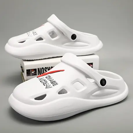 雨鞋男2023夏季新款户外溯溪涉水钓鱼男鞋踩屎感时尚包头涉水男鞋商品大图