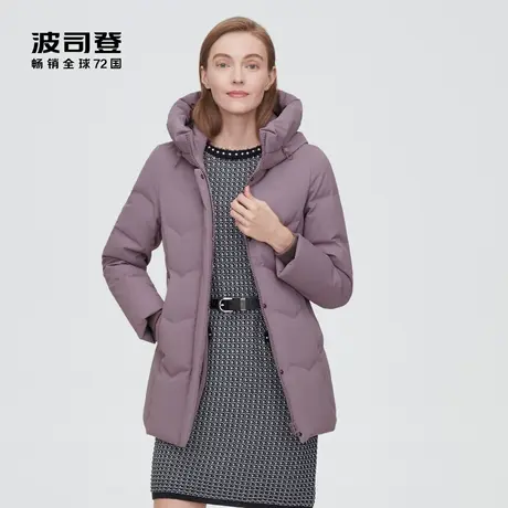 波司登女百搭保暖羽绒服妈妈款反季断码奥莱商品大图