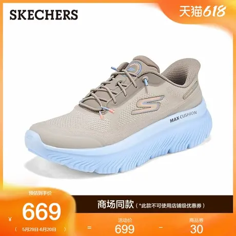 斯凯奇闪穿鞋|一脚蹬健步鞋时尚潮流休闲运动鞋女鞋2025夏季新款商品大图