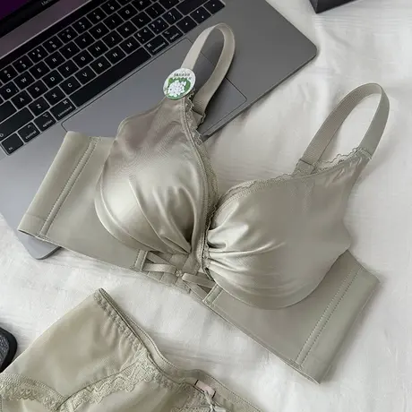 内衣女品牌专柜正品旗舰店小胸聚拢文胸套装收副乳aa杯显大胸罩图片