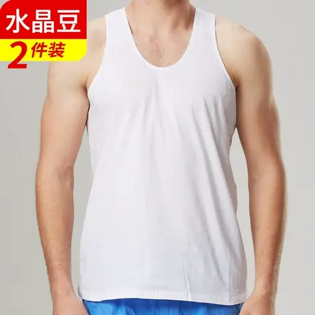 夏季男纯棉老人背心宽松全棉中老年人内衣加肥加大老头衫大码汗衫图片