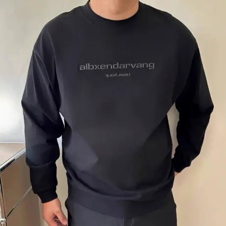 DAEVU大码男装简约重磅廓版打底衫潮胖子加肥加大男款圆领长袖T恤商品大图